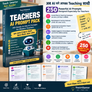 Teachers AI Prompt Pack